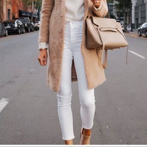 Abercrombie & Fitch - Women’s Mid Rise White Super Skinny Ankle Jeans - 26